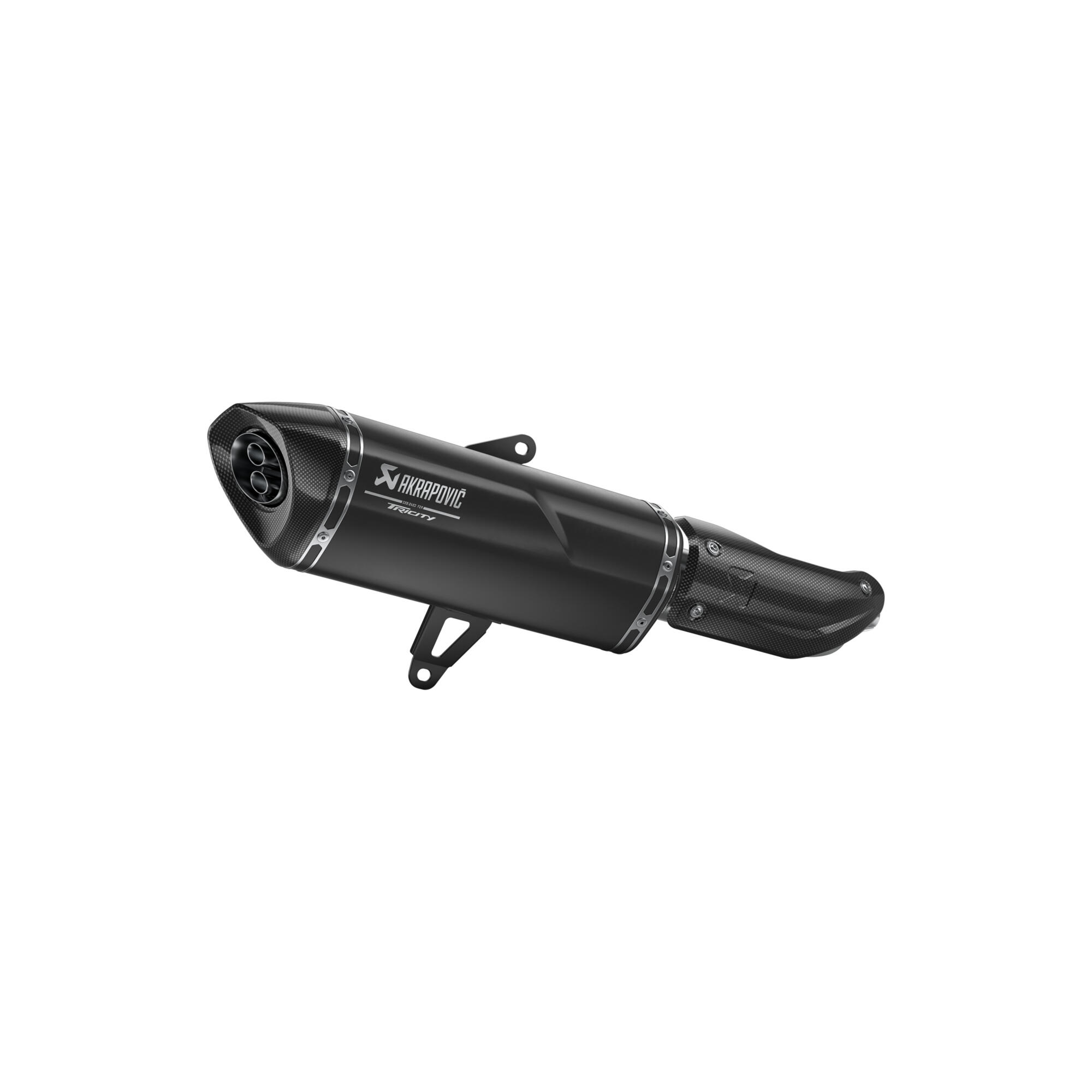Silenziatore slip-on Akrapovic per Yamaha Tricity 300 (25-) originale