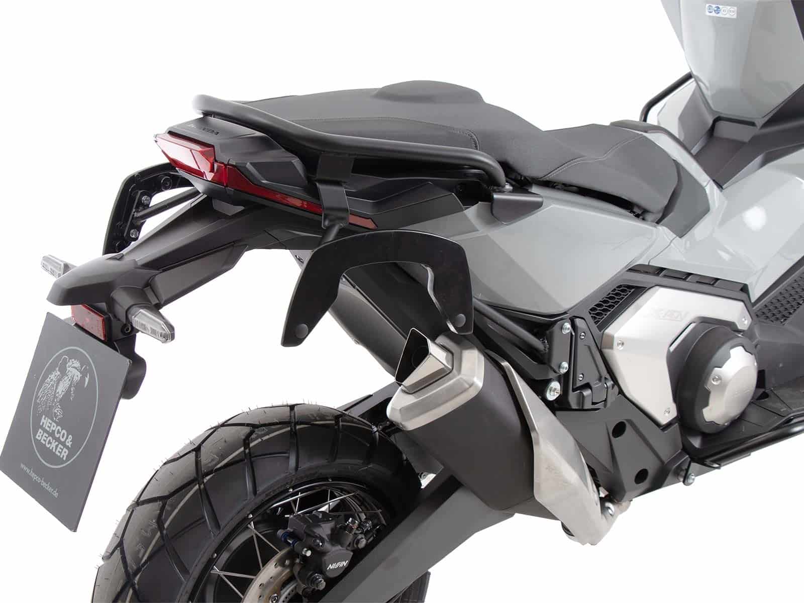 Portapacchi laterale C-Bow nero per Honda X-ADV 750 (21-24) Hepco & Becker