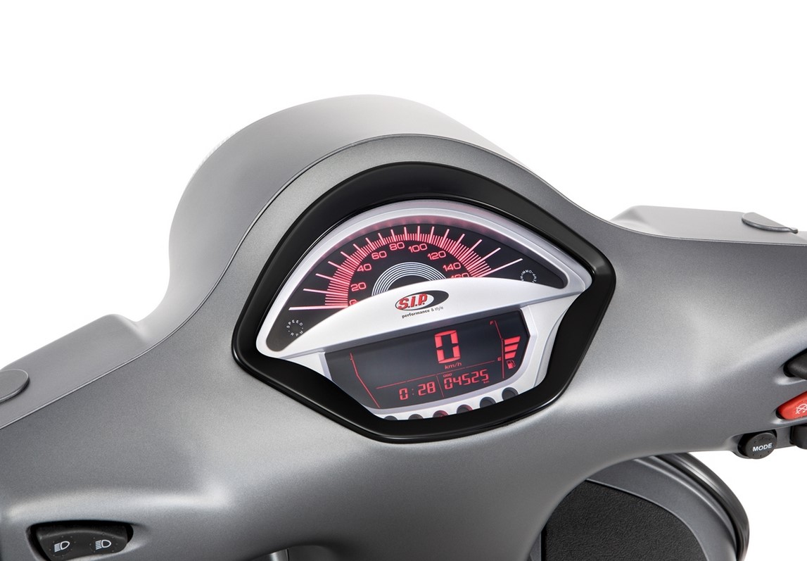 Contagiri / tachimetro per Vespa GTS/GTS Super 300cc FL ('14-), argento