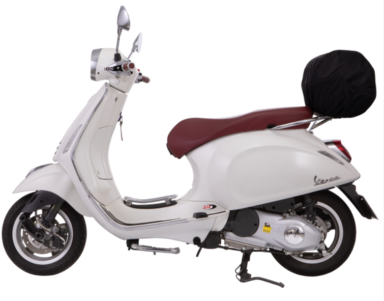 Cestino portabagagli Classic con portapacchi per Vespa Primavera/​Sprint 50-150ccm, marrone