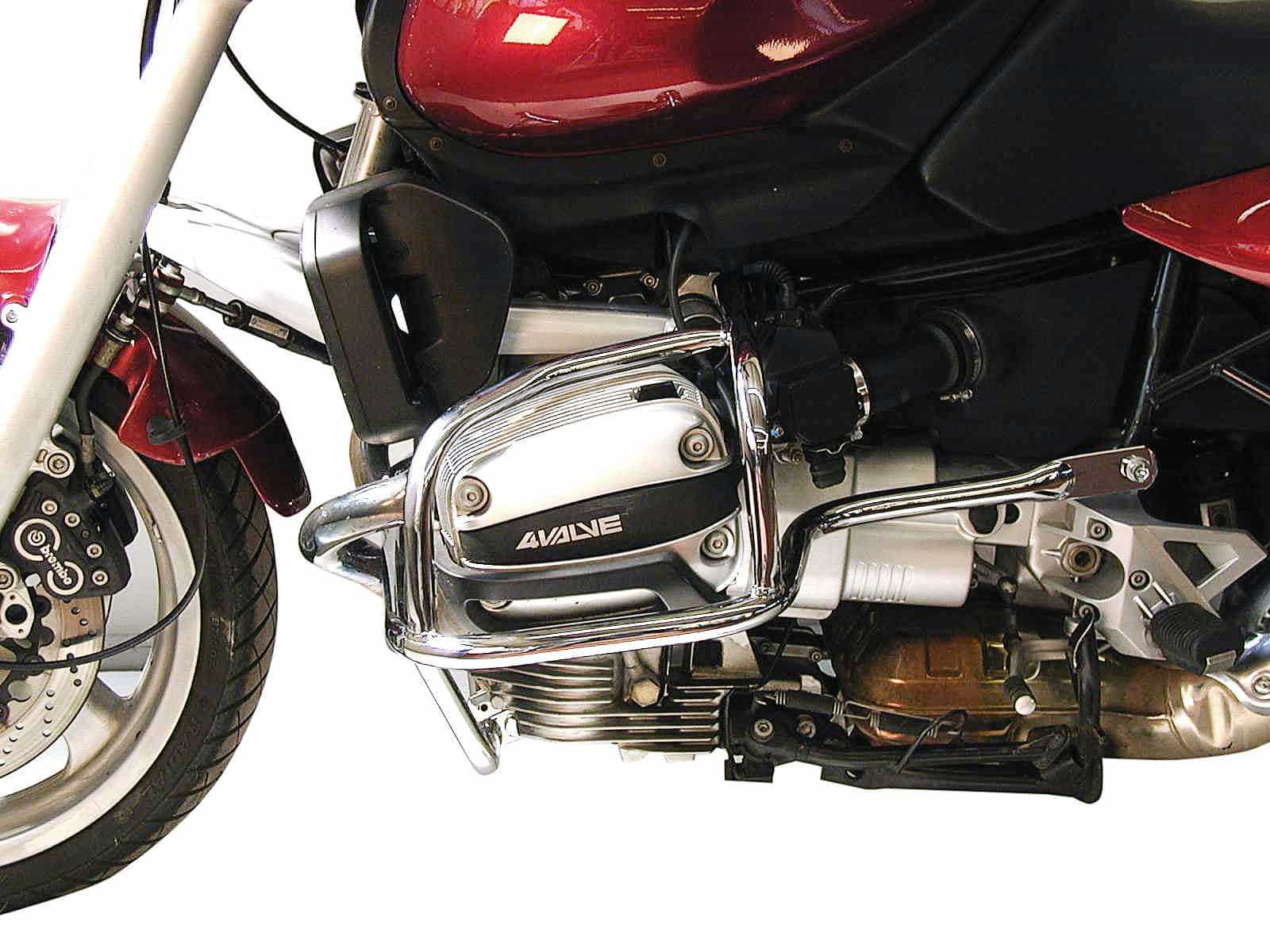 Protezione motore cromata per BMW R 850 R (94-02)/R 1100 R (94-99) Hepco & Becker