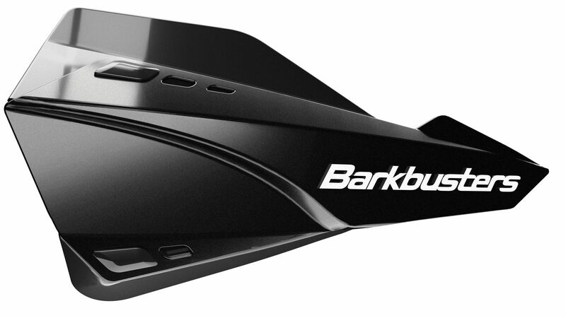 Barkbusters Sabre set di guardamani con attacco universale nero su nero