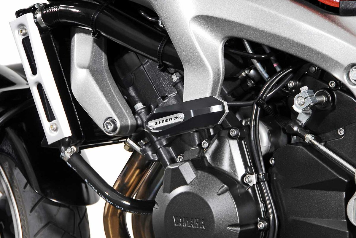 SW-Motech Kit paracolpi nero per Yamaha FZ1 /Fazer, FZ6 /Fazer - SW Motech