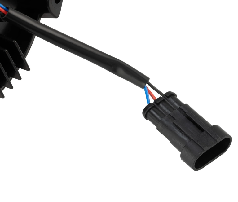 Faro ZELIONI Black Edition LED per Vespa GTS/GTS Super HPE 125-300 (19-22), nero/cromo