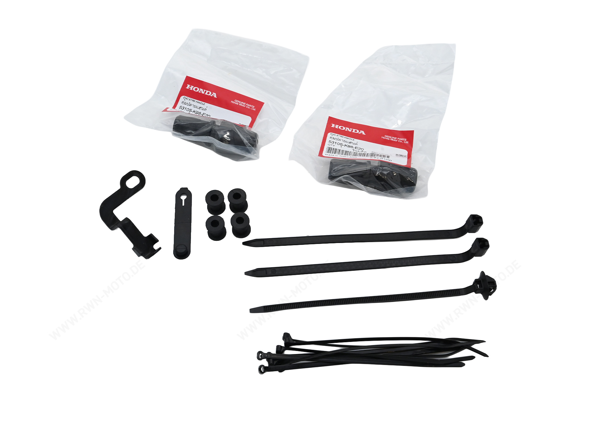 Kit di montaggio originale Honda per manopole riscaldate