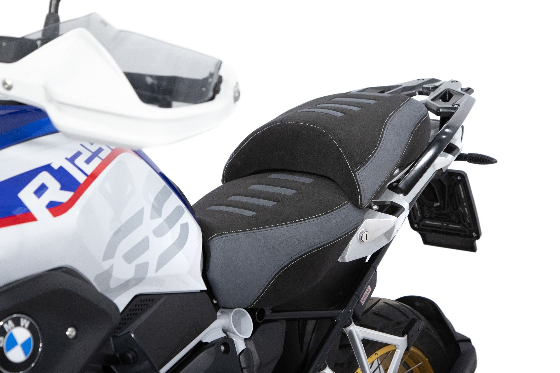 Sella pilota con canale prostatico per BMW R 1200 GS LC /Adventure LC, R 1200 Rallye, R 1250 GS