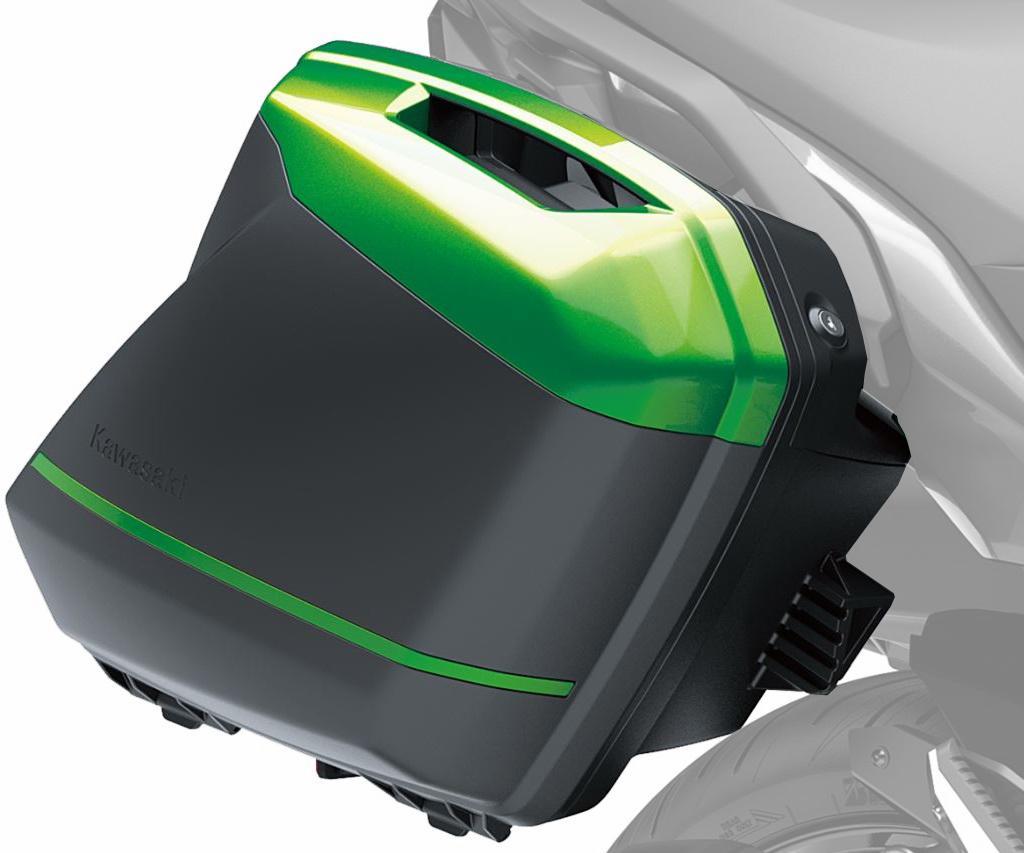 Set di valigie laterali 2 x 28L originali Kawasaki