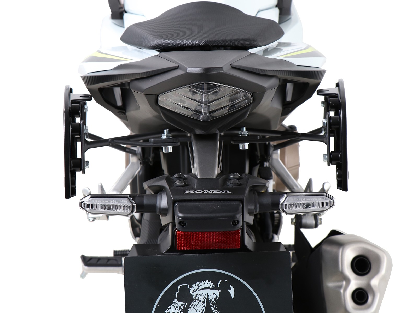 Portapacchi laterale C-Bow antracite per Honda CBR 500 R (19-23) Hepco & Becker