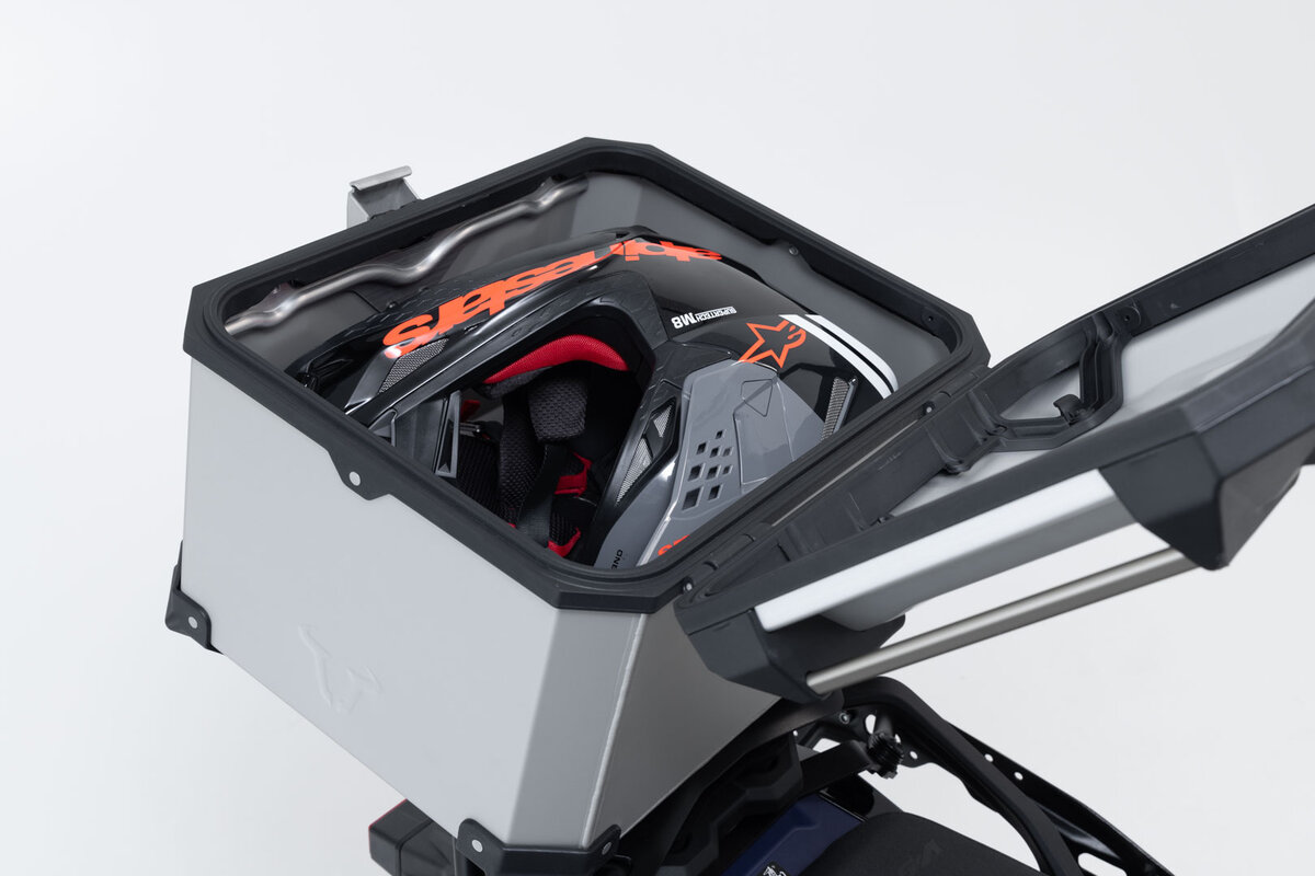 SW-Motech TRAX ADV sistema di bauletto 38L argento per Honda XL 750 Transalp (23-) SW Motech