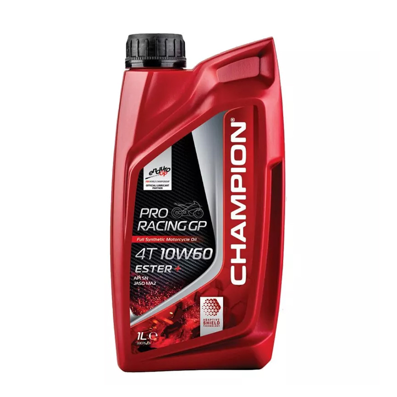 CHAMPION® Proracing GP 4T 10W-60 ESTER + Olio motore completamente sintetico - 1 litro