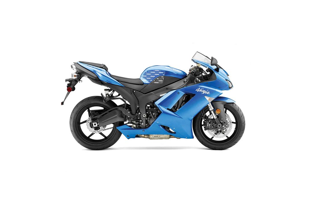 Stompgrip ibrido Volcano per Kawasaki ZX6R 2007-08