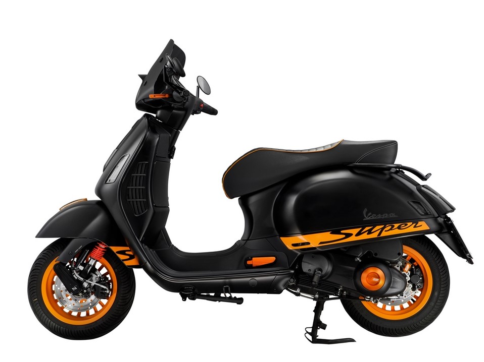 Vite riempimento olio olio motore per Vespa, arancio opaco