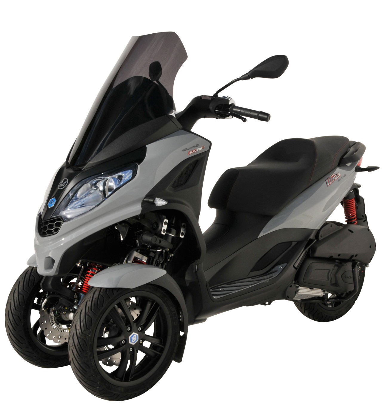Parabrezza ERMAX Sport Touring per Piaggio MP3 300 / SPORT HPE (19-), colorato/nero chiaro