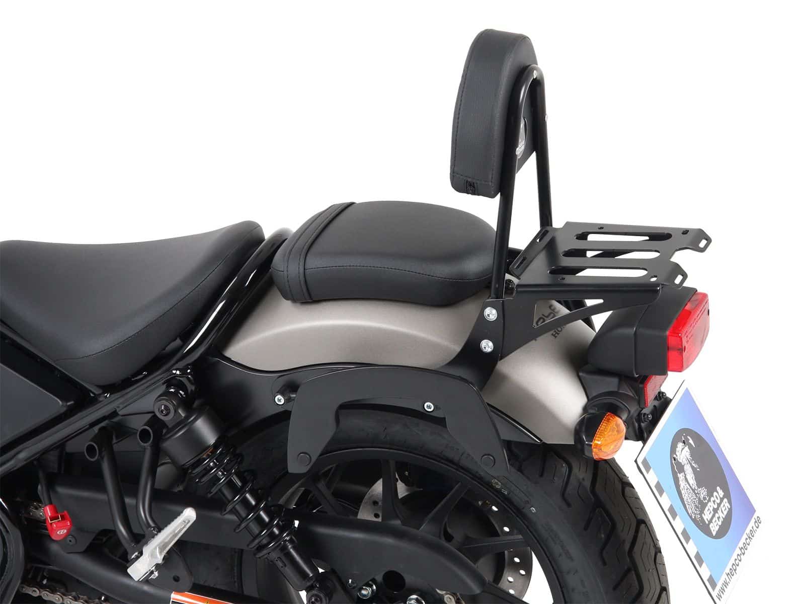 Portapacchi laterale C-Bow nero per Honda CMX 500 Rebel (17-) Hepco & Becker