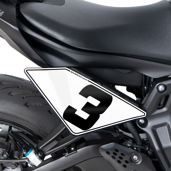 Targa per Yamaha MT-07 (21-24) - Barracuda