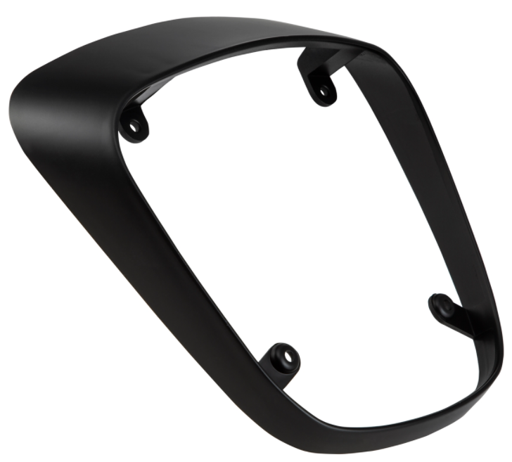 Fanale posteriore per Vespa Primavera/Sprint 50-150cc ('18-), nero opaco