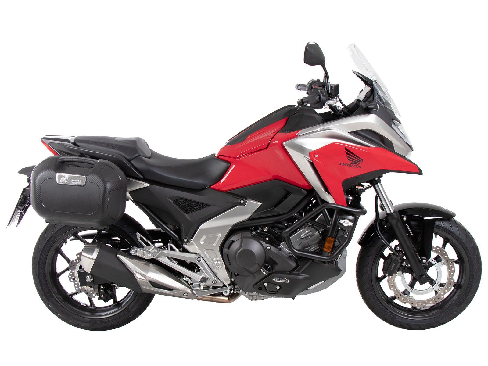 Portapacchi laterale C-Bow nero per Honda NC 750 X /DCT (21-) Hepco & Becker