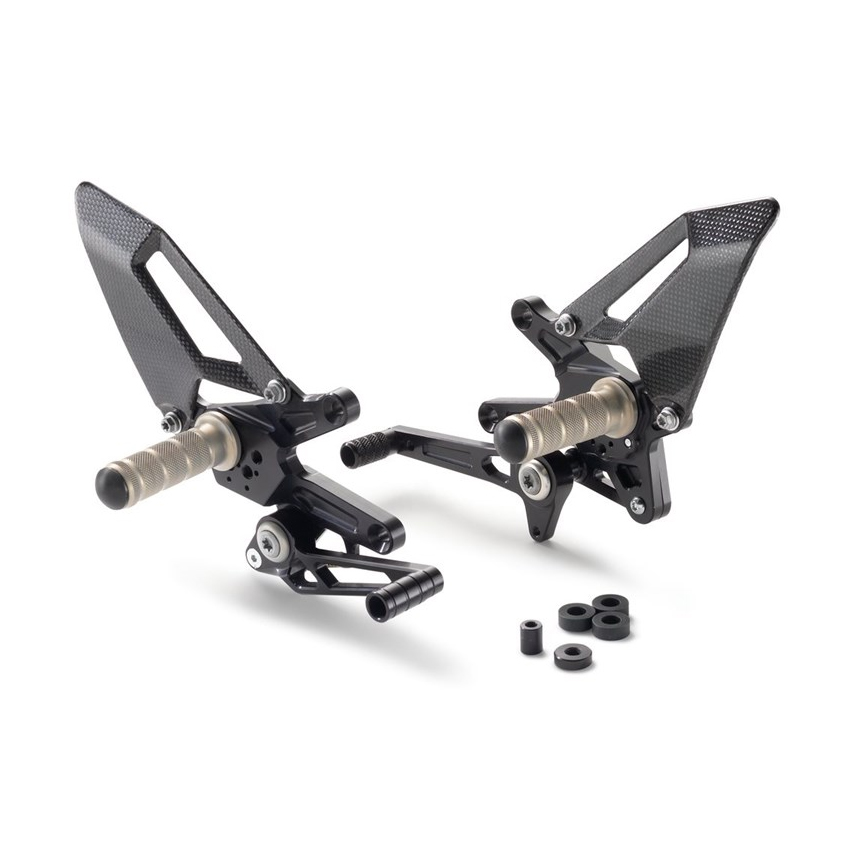 Sistema di pedane KTM per Super Duke 1290 R / GT (14-19)