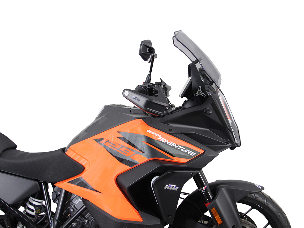 Cupolino touring MRA "TM" grigio fumo per KTM Superadventure 1290 /S /R 2021-