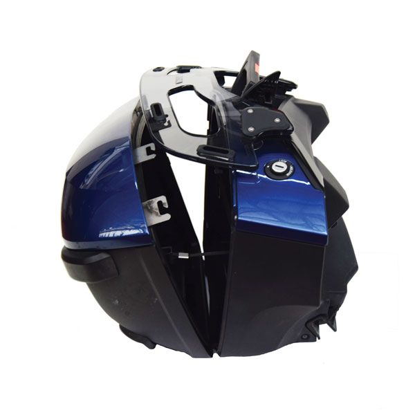 Portapacchi per valigia laterale BMW K 1600 GT/GTL, R 1250 RT, R 1200 RT PMMA, trasparente