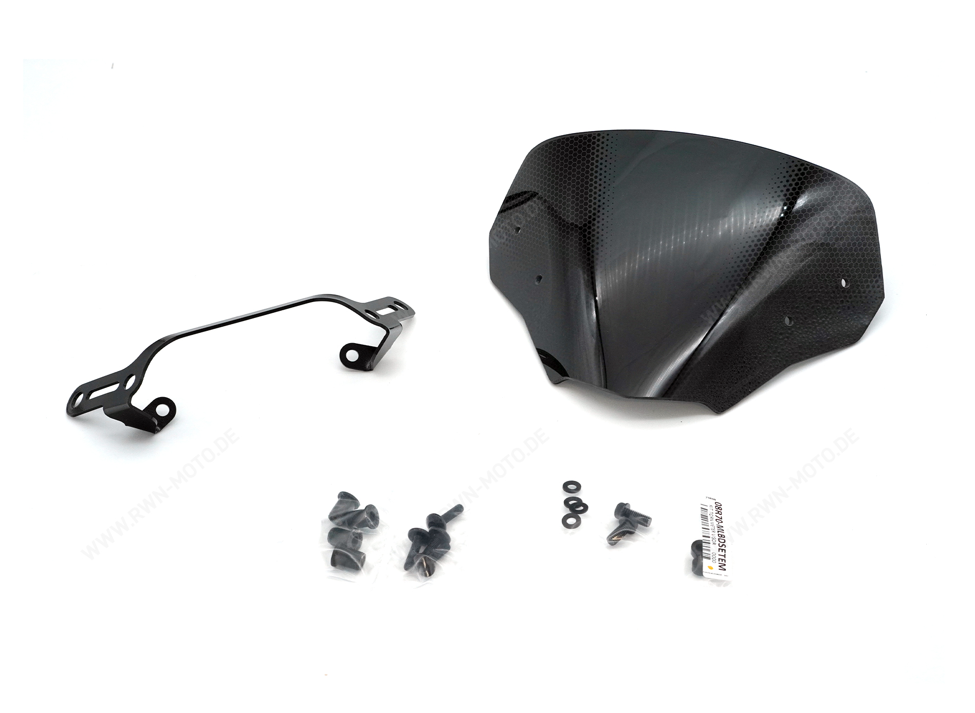 Paravento piccolo / deflettore colorato per Honda CB 750 Hornet (23-) Originale