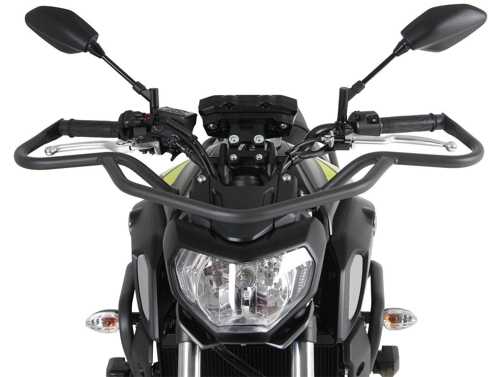 Barra di protezione anteriore antracite per Yamaha MT-07 (Bj.18-20) Hepco & Becker