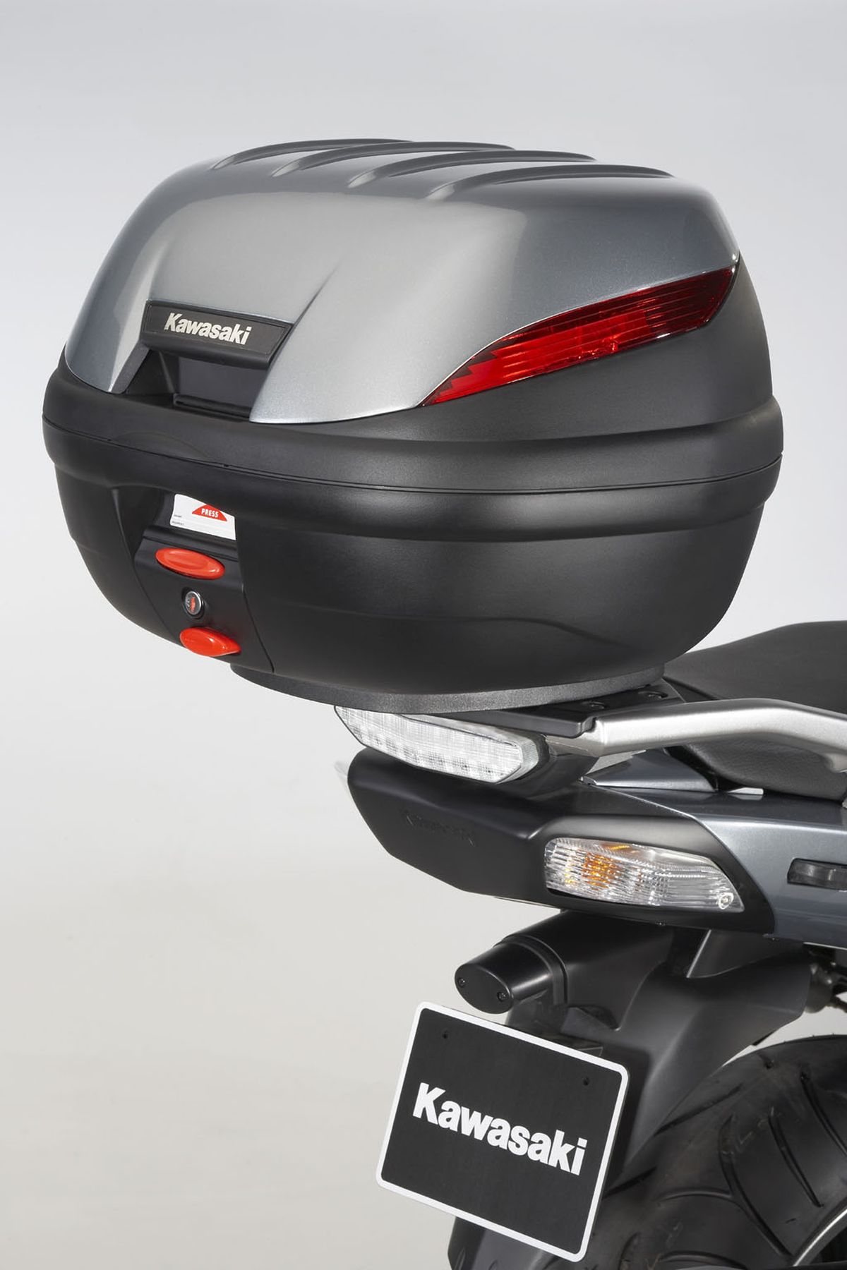 Bauletto 39 litri circa (senza piastra base) 1400GTR 2009/2014 J125 2016/ J300 2014/ Z1000SX 2013/ Z1000