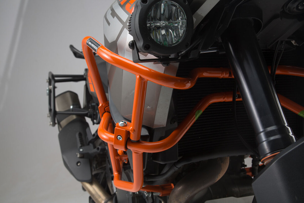 SW-Motech Barra di protezione superiore arancione per KTM 1050 /1190 Adventure /R - SW Motech