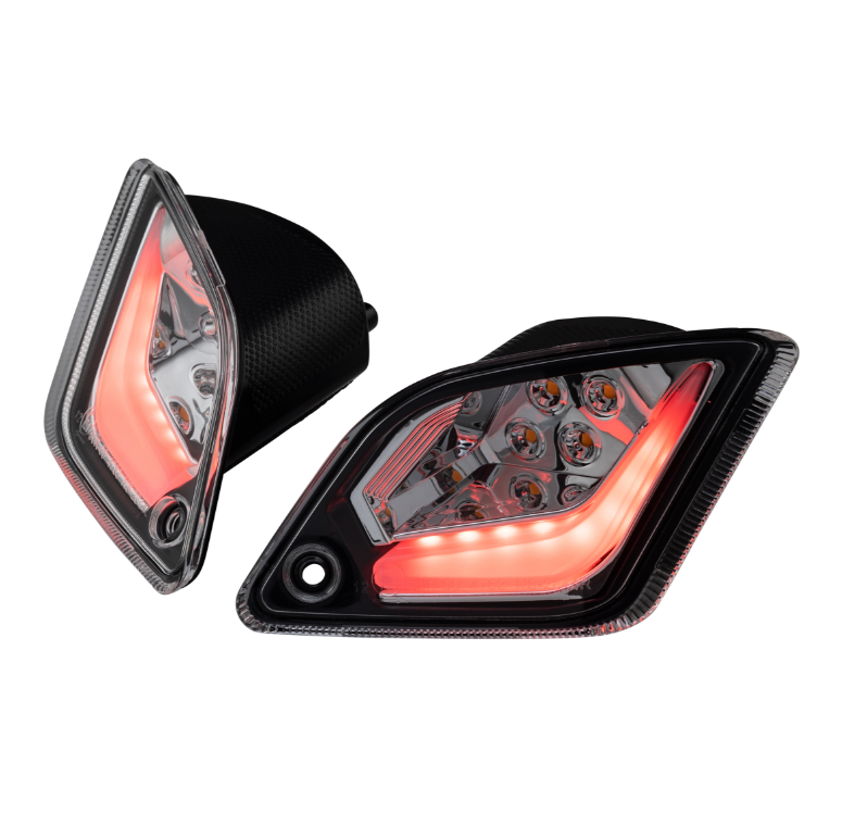 Kit indicatori di direzione anteriore e posteriore per Vespa GTS/GTS Super/GTV 125-300cc, trasparente