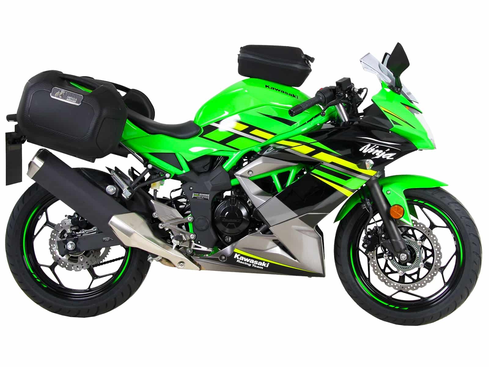 Portapacchi laterale C-Bow per Kawasaki Ninja 125 (18-) Hepco & Becker