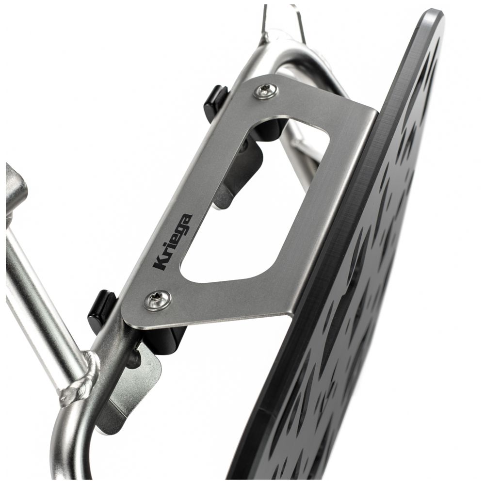 Kriega OS piastra di fissaggio destra per BMW R 1200 GS LC Adventure, R 1250 GS Adventure, R 850 GS Adventure