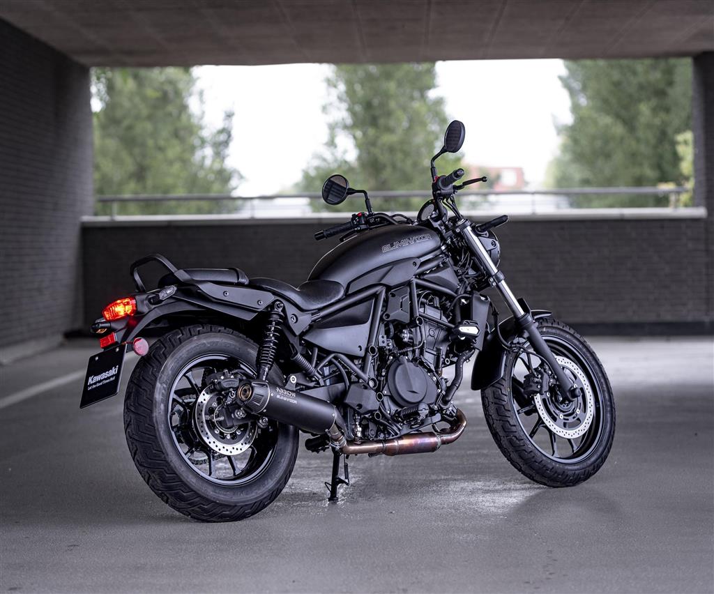 Scarico sportivo Arrow Slip-On per Kawasaki Eliminator 500 (24-)