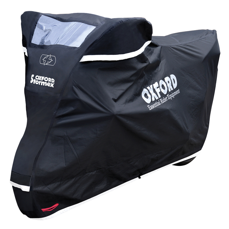Copertura Oxford Outdoor Stormex Nero - Moto / Scooter - M