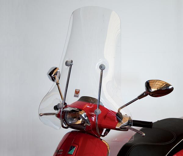 Parabrezza trasparente - altezza 520 mm per Vespa Sprint - Isotta