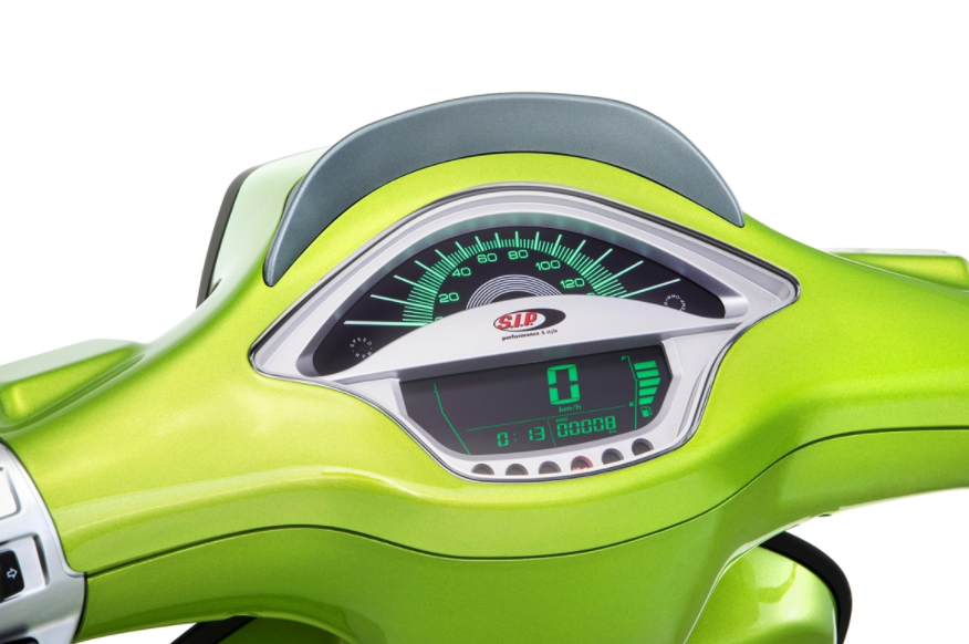 Contagiri/tachimetro per Vespa Primavera/Sprint 50-150cc 2T/4T AC, argento