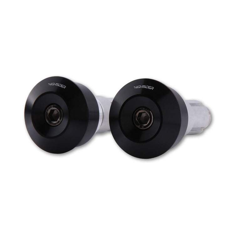 Kit di montaggio per specchietti a barra senza contrappesi, nero, Highsider DOT