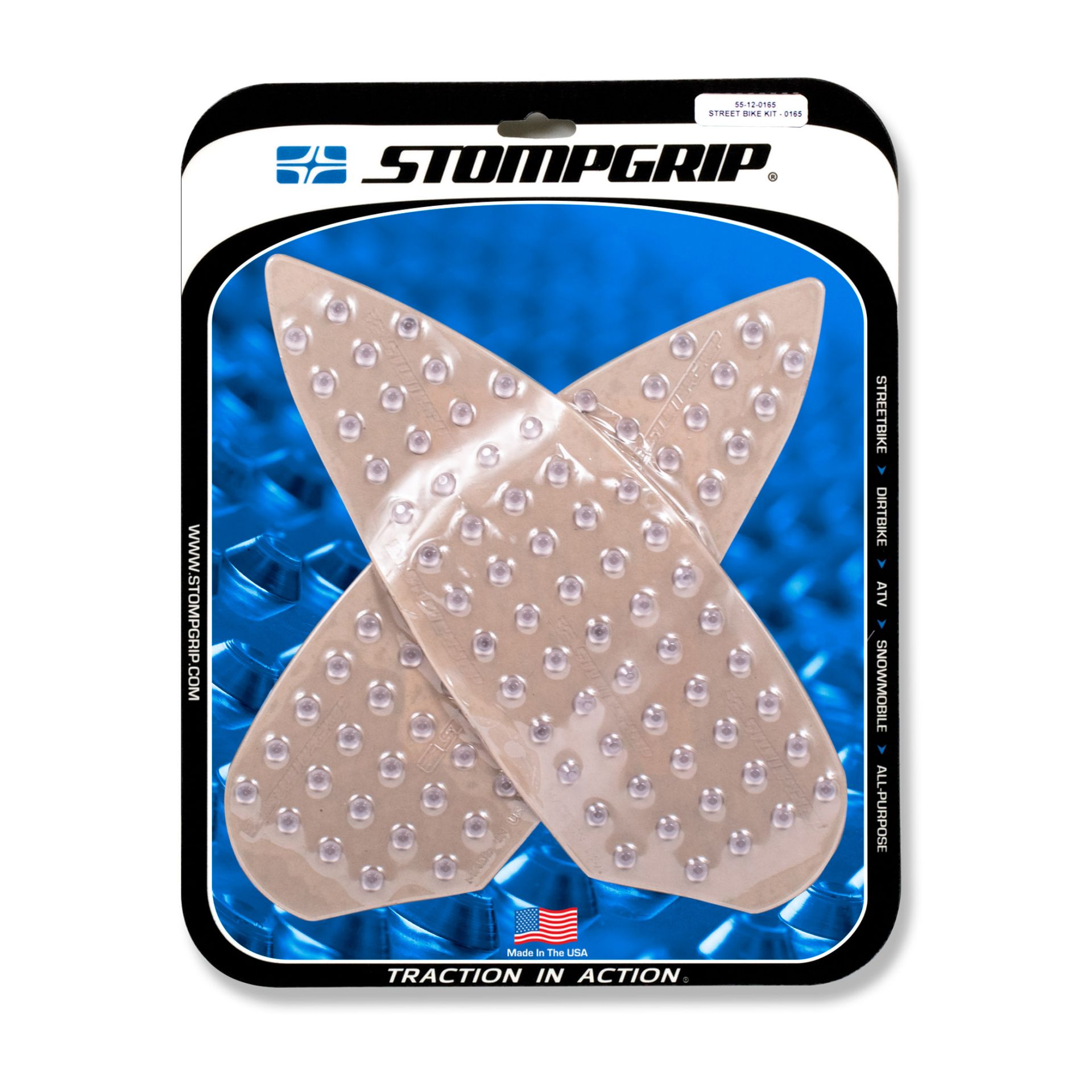 Stompgrip trasparente per BMW S1000R/RR /M1000R (20-23)