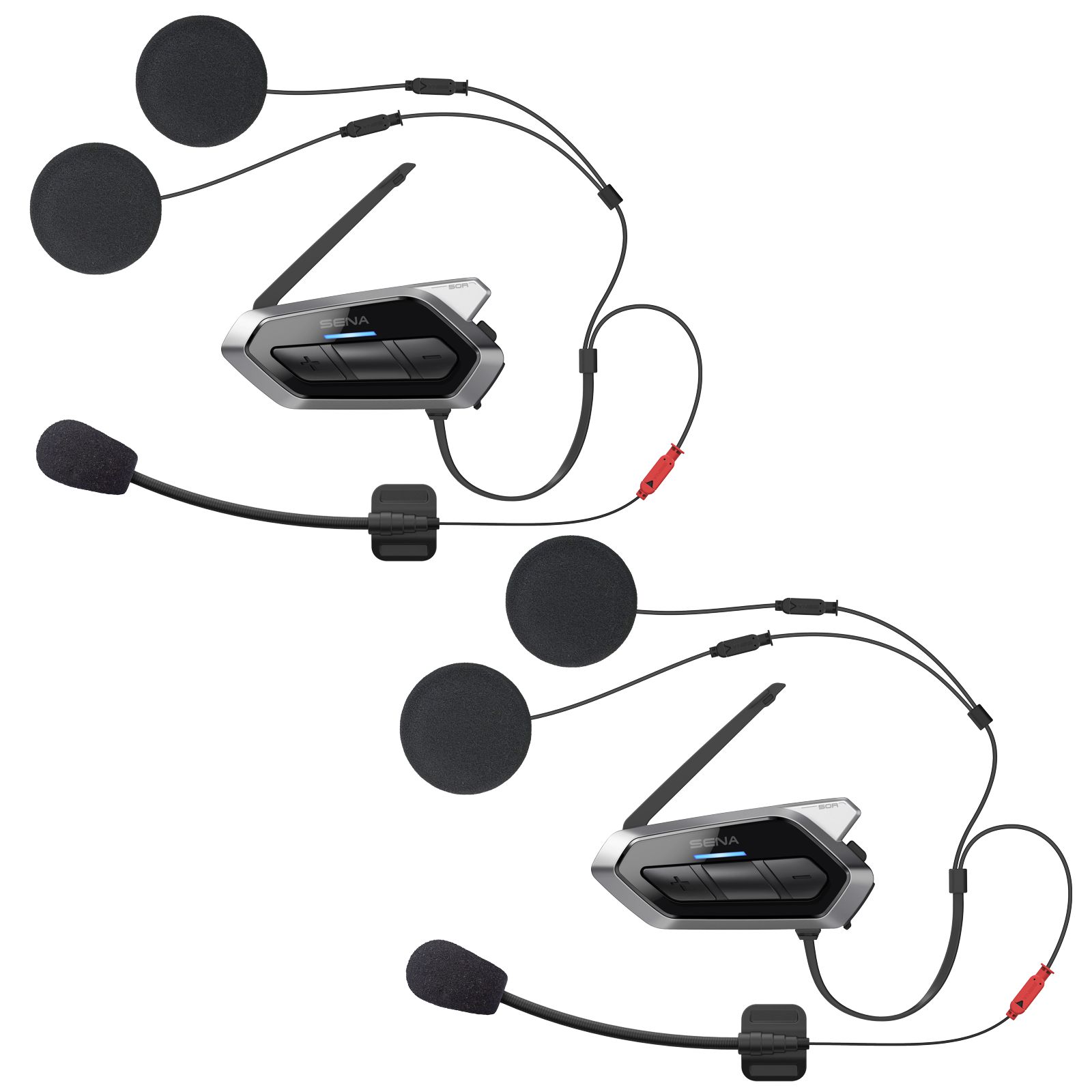 SENA 50C Single Set Sound di Harman Kardon - Sistema di videocamera e comunicazione Bluetooth per motocicli