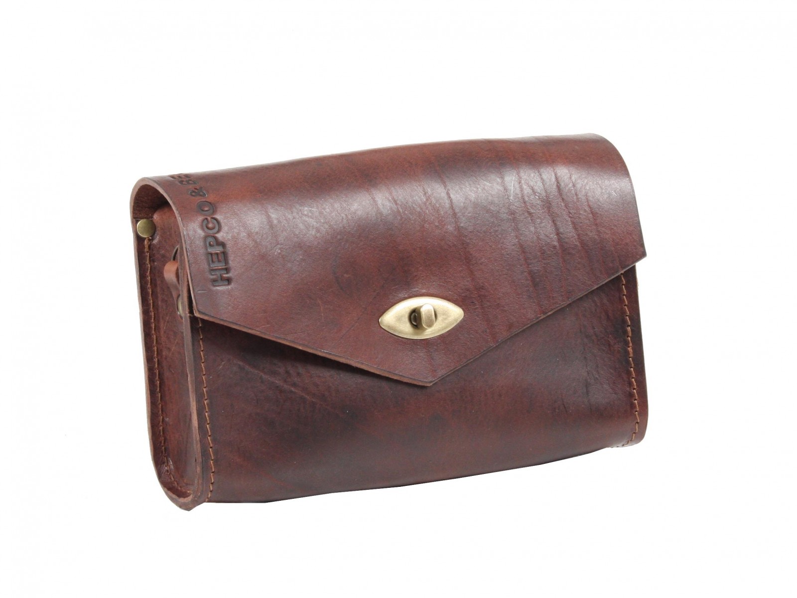 Borsa per attrezzi in pelle LEGACY marrone 2,5L Hepco & Becker