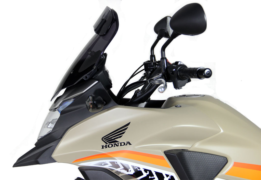 Cupolino Variotouring MRA grigio fumo "VT" per Honda CB 500 X (16-)