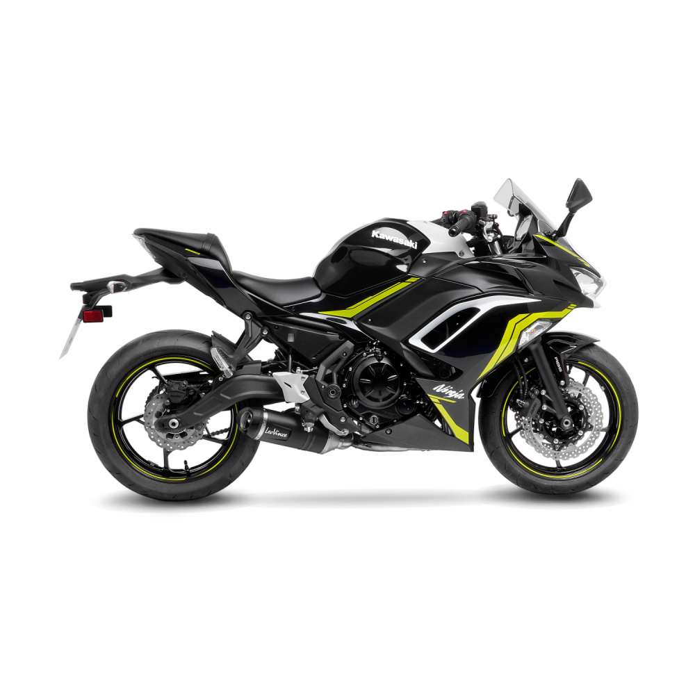 LeoVince sistema completo LV One Evo per Kawasaki Ninja /Versys /Z 650 , nero, omologazione E