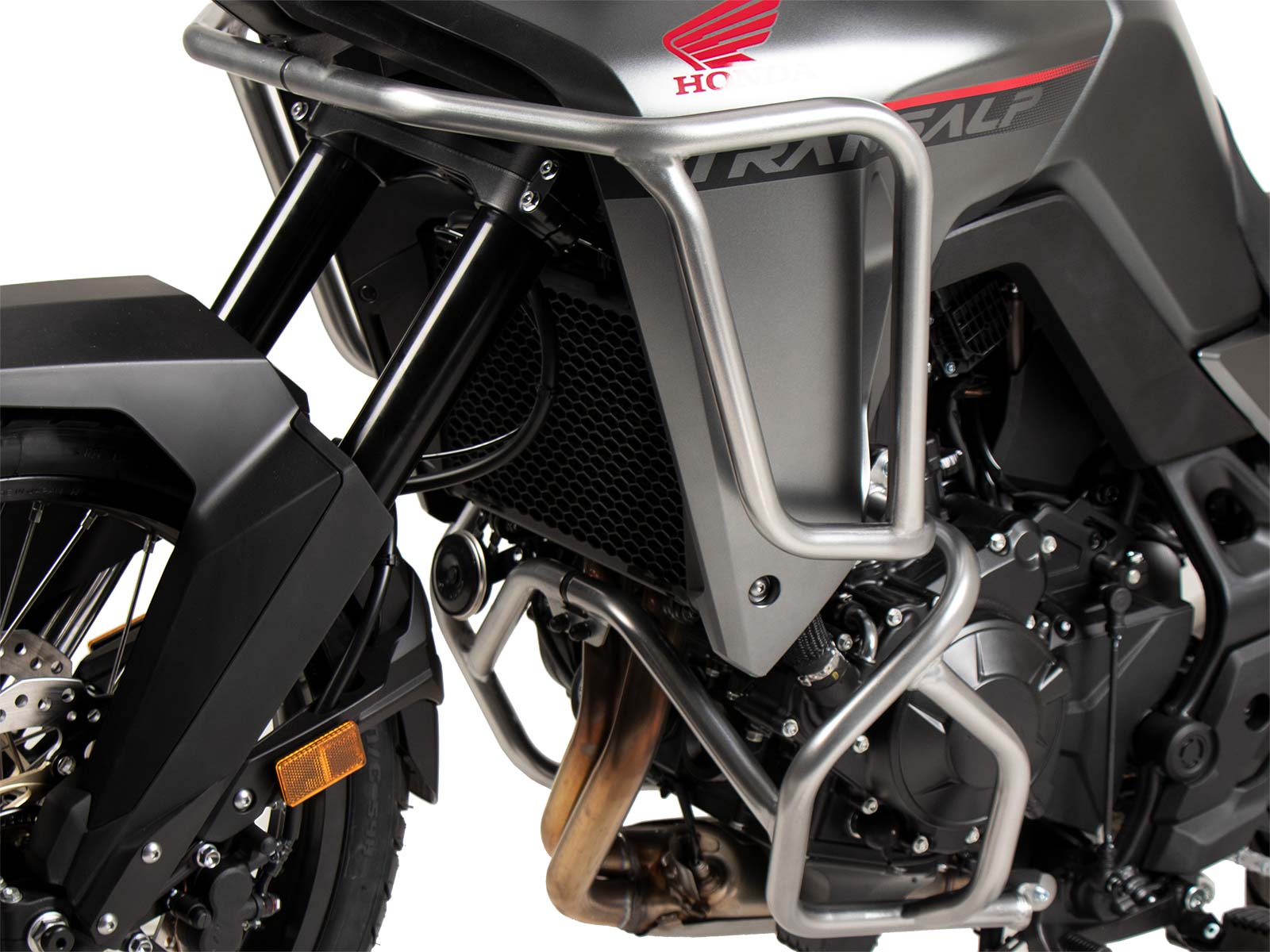 Protezione motore argento per Honda XL 750 Transalp (25- ) Hepco & Becker