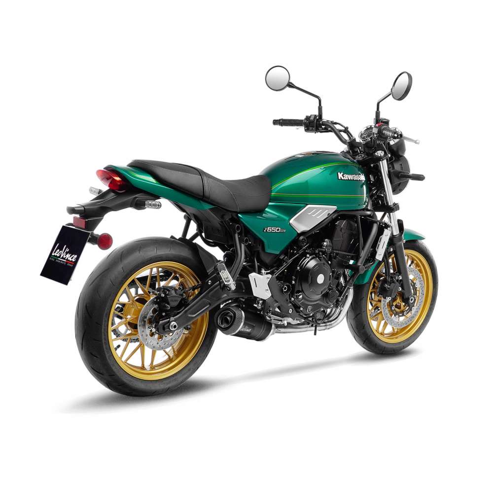 LeoVince sistema completo LV One Evo per Kawasaki Ninja /Versys /Z 650 , nero, omologazione E
