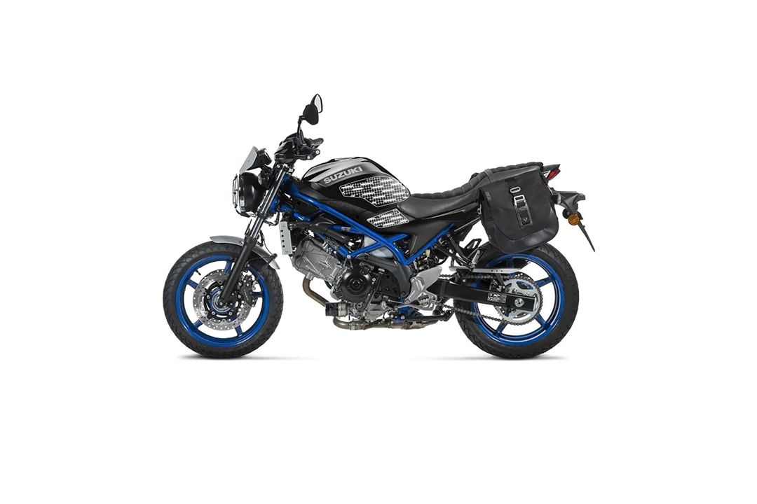 Stompgrip nero Icon per Suzuki SV650 2016-22