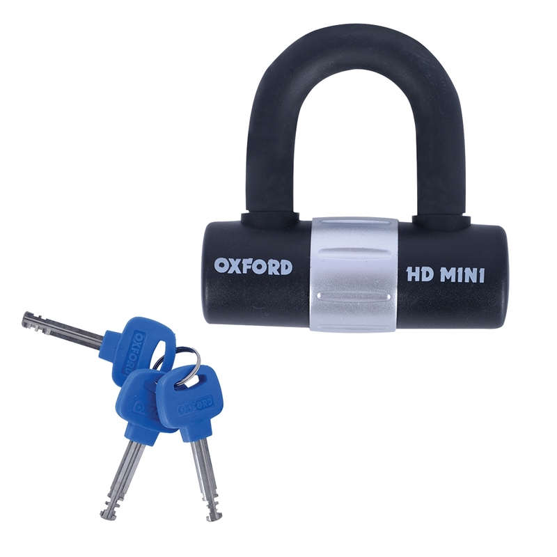 Blocca disco freno Oxford HD MINI Ø 14mm nero