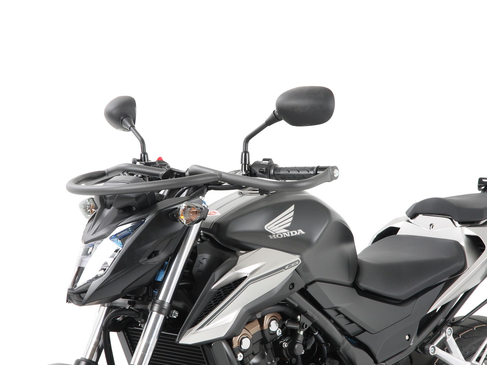 Barra di protezione anteriore antracite per Honda CB 500 F (16-18) Hepco & Becker