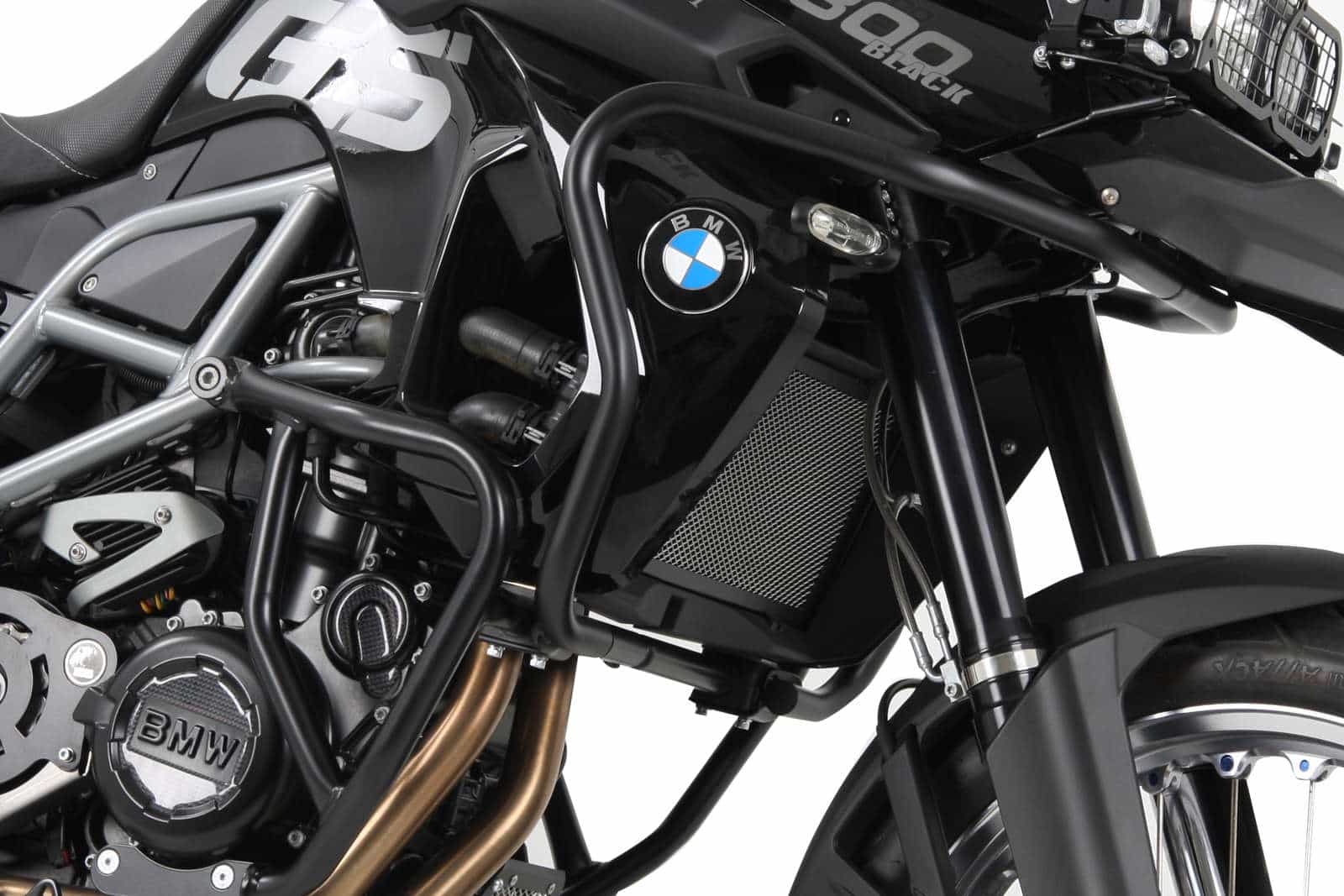 Protezione serbatoio nera per BMW F 650 GS Twin (08-11)/F 700 GS (12-17)/F 800 GS (08-16)