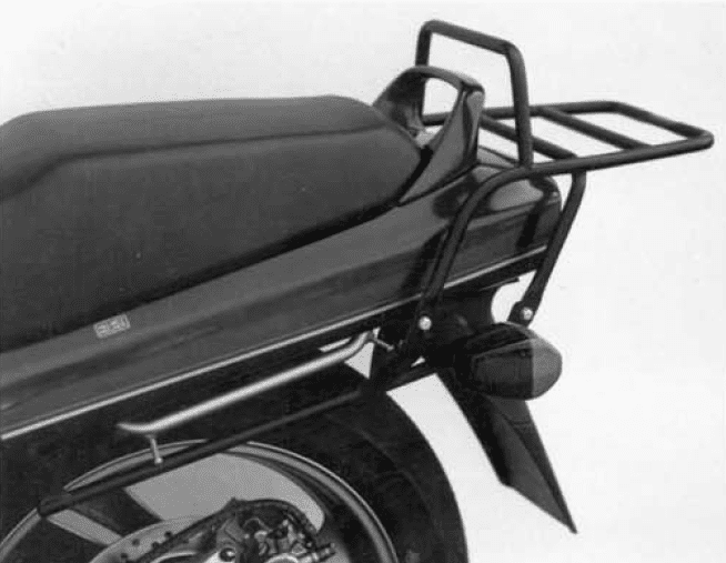 Portapacchi tubolare nero per Honda FT 500 (82-85) Hepco & Becker