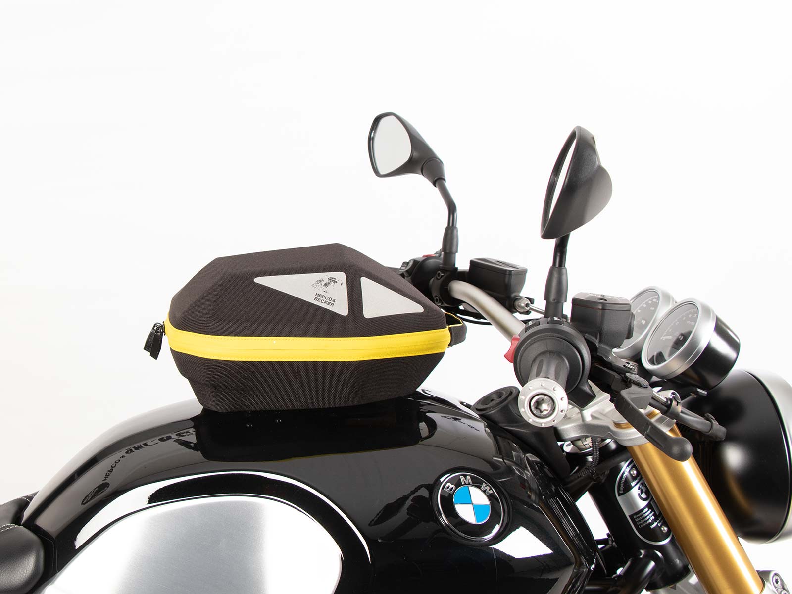 Anello serbatoio di base con blocco borsa serbatoio per BMW R nineT (14-16) Hepco & Becker