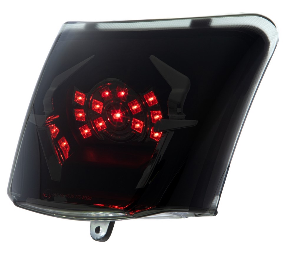 Fanale posteriore MK II LED per Vespa GTS/GTS Super/GTV 125-300cc HPE ('18-), colorato